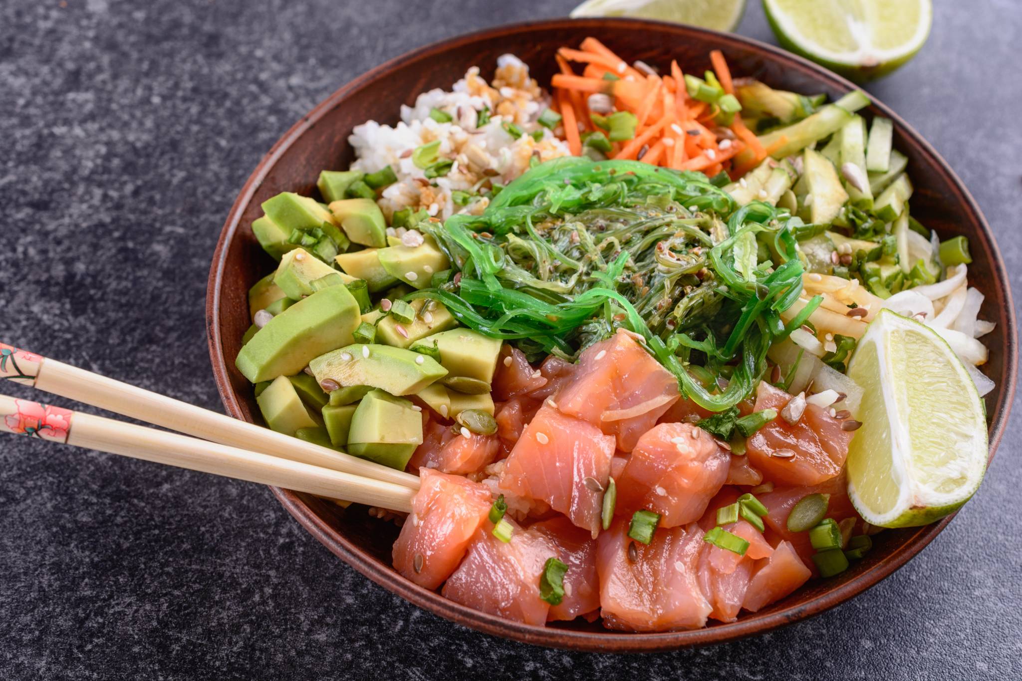 » POKÉ DE SALMÓN AHUMADO